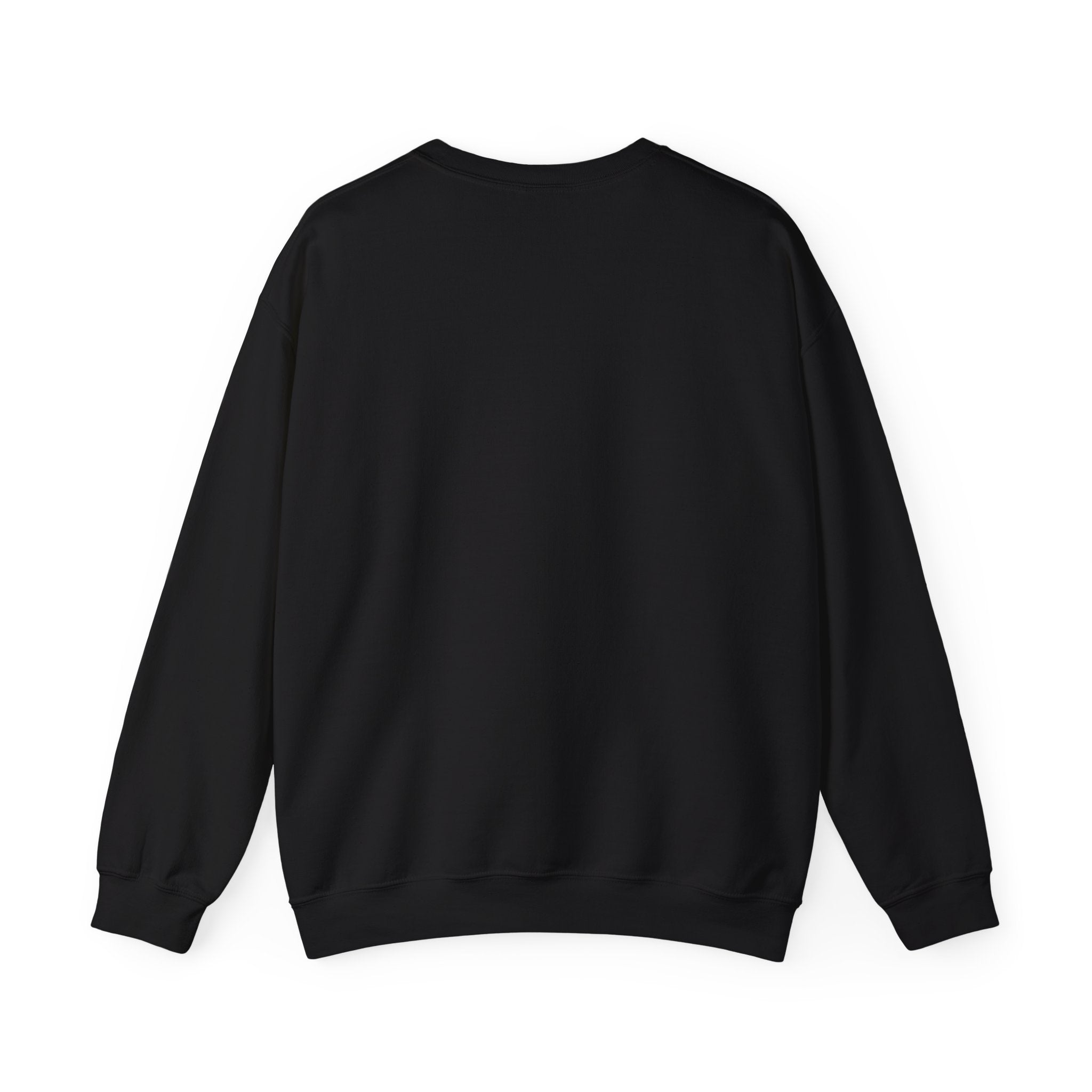 Crewneck Sweatshirt with Vintage Ghost Town Illustration — Western Desert Landscape Pullover