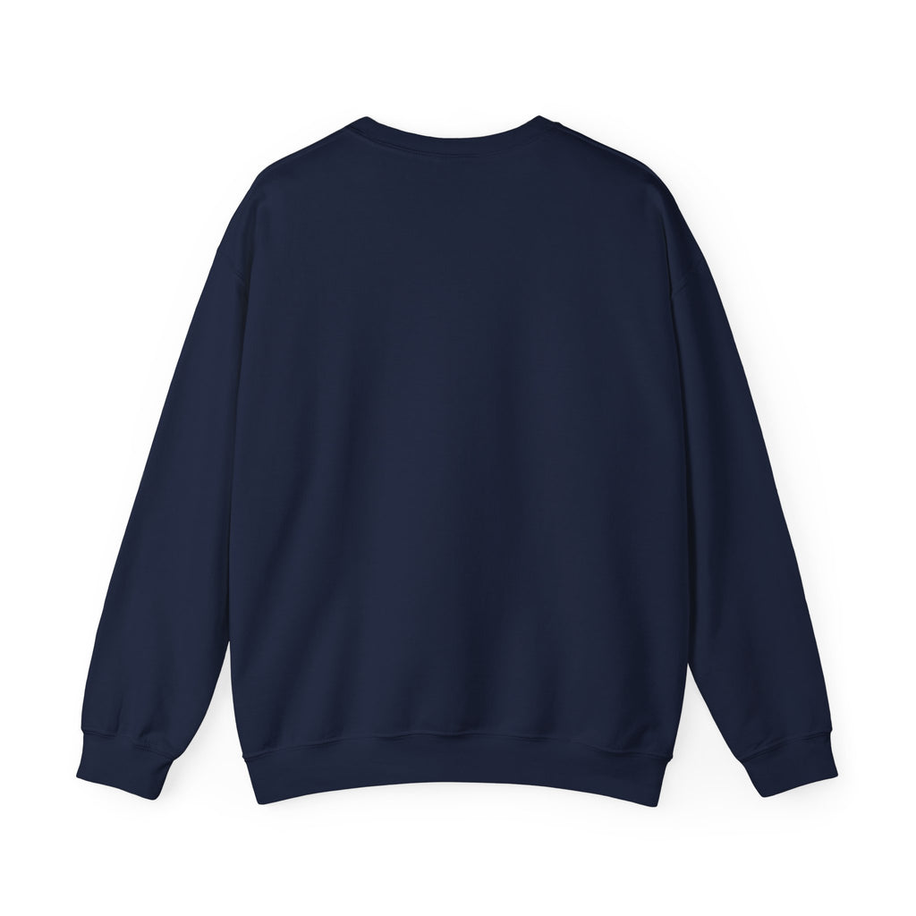 Crewneck Sweatshirt with Vintage Ghost Town Illustration — Western Desert Landscape Pullover
