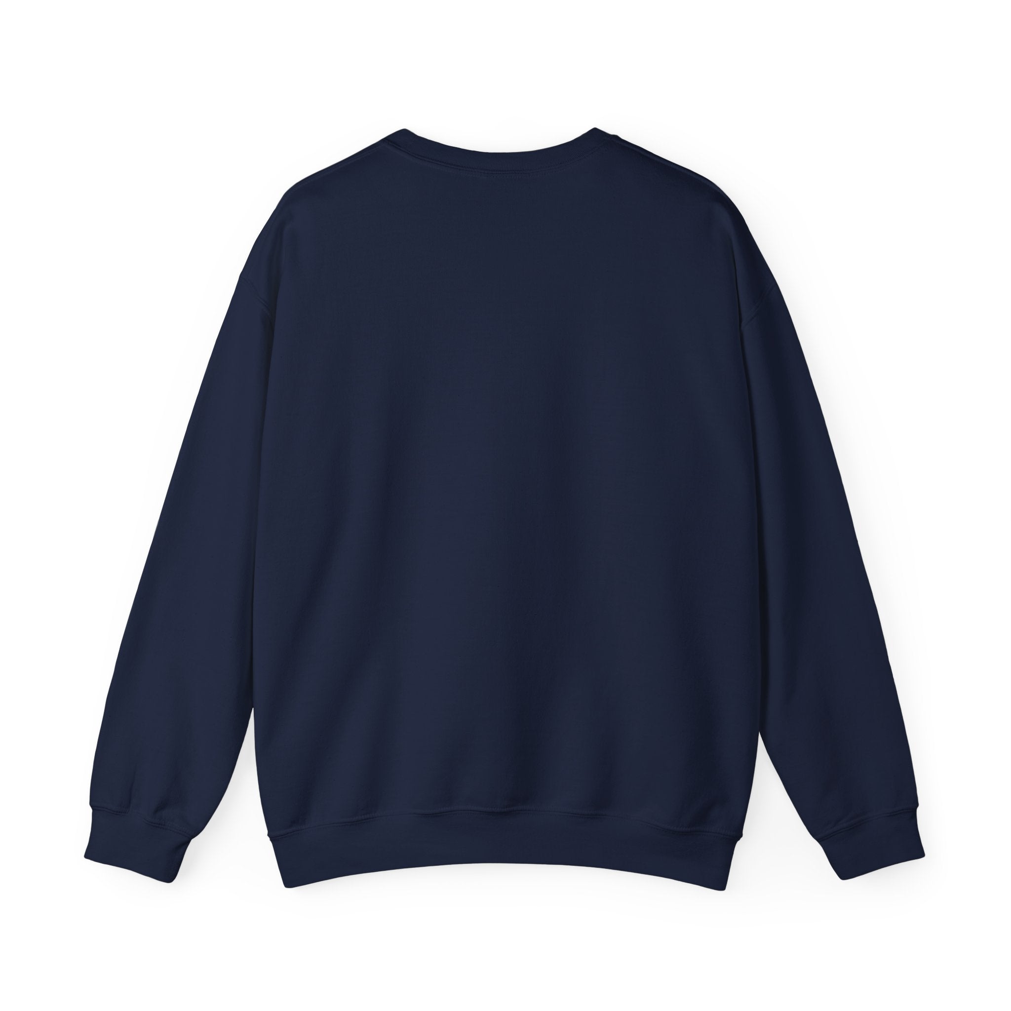 Crewneck Sweatshirt with Vintage Ghost Town Illustration — Western Desert Landscape Pullover
