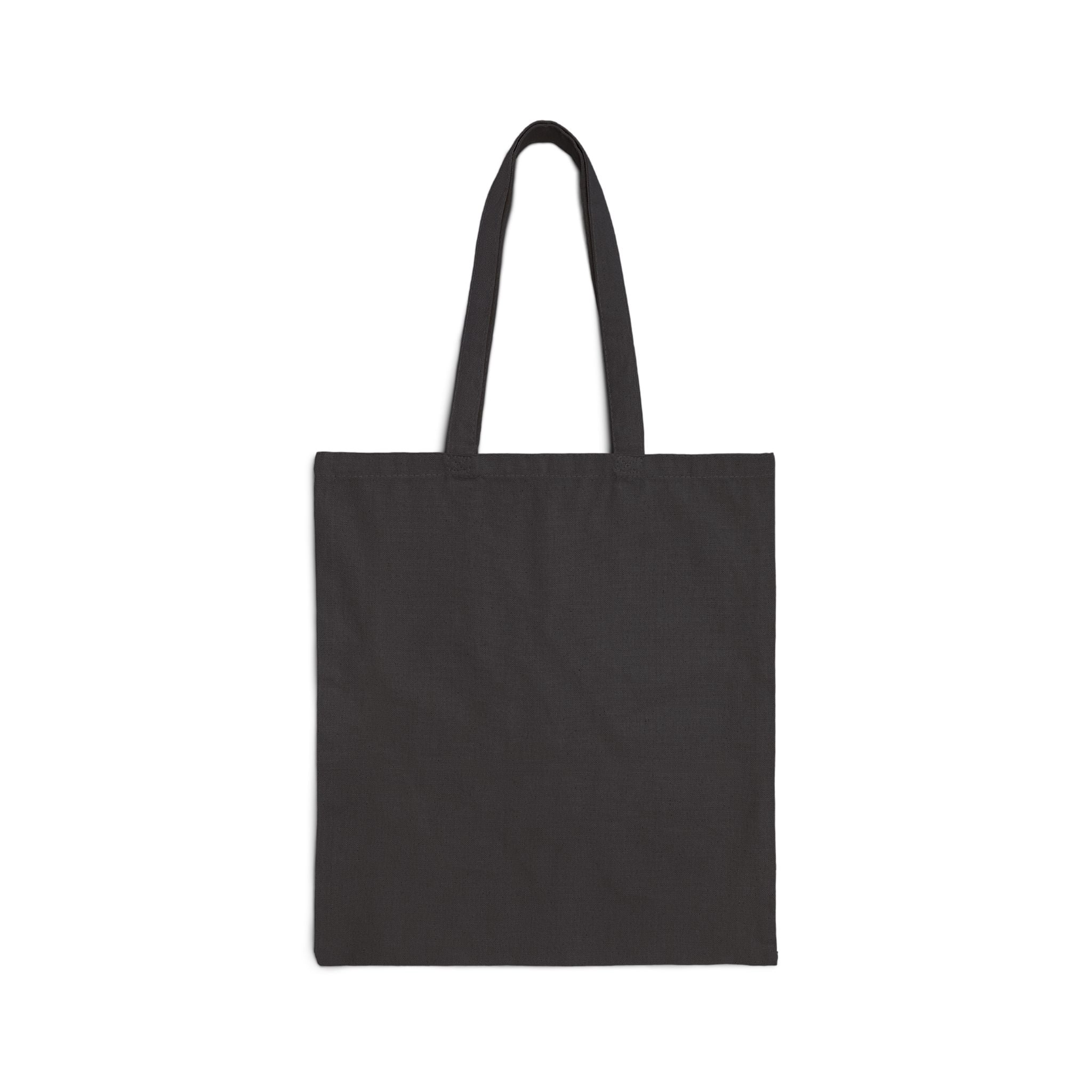 Canvas Tote Bag — Intertwined Hearts Ribbon Design (Awareness & Love)