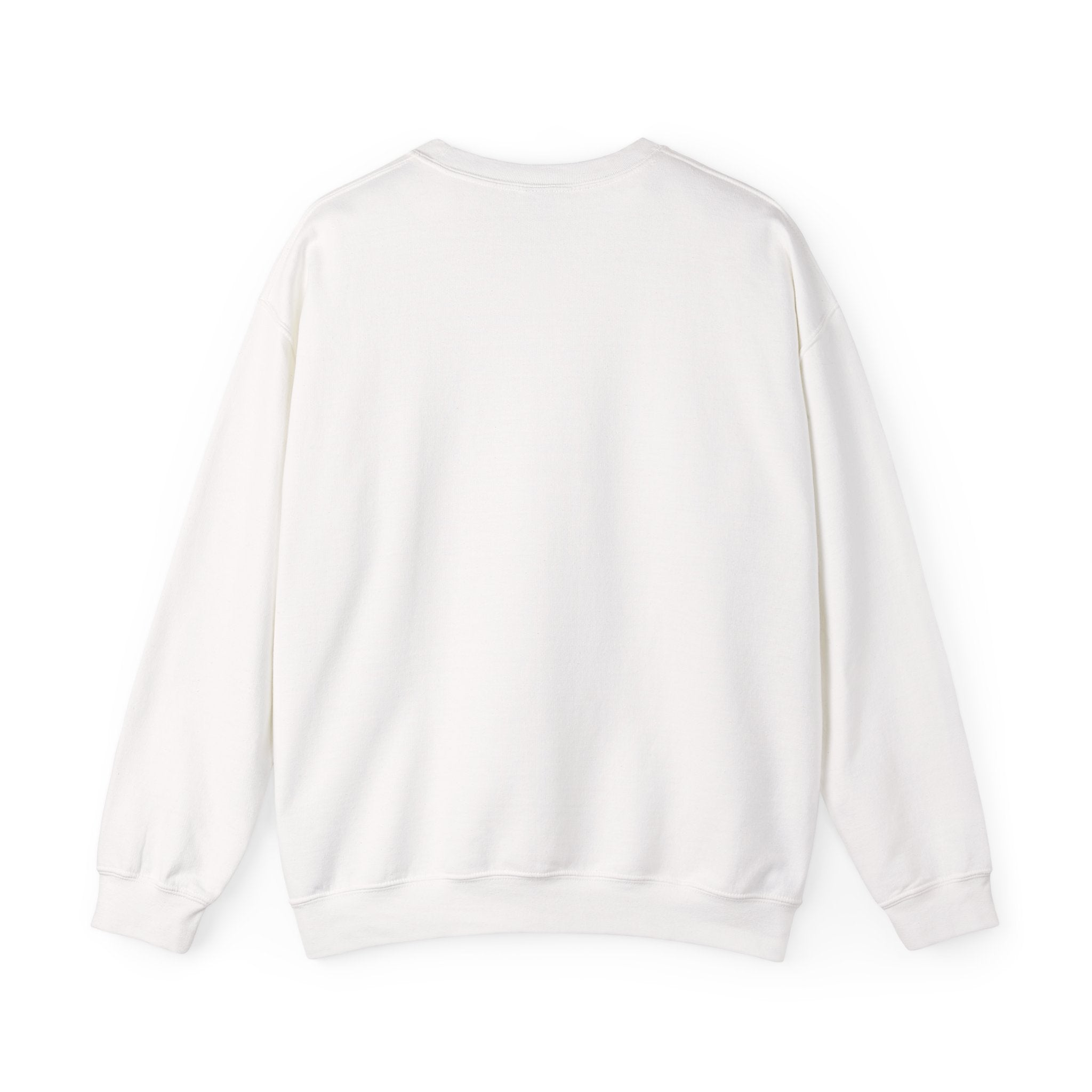 Crewneck Sweatshirt with Vintage Ghost Town Illustration — Western Desert Landscape Pullover