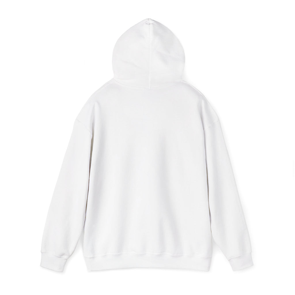 Silver Ribbon Heart Hoodie — Awareness Ribbon Double Heart Pullover