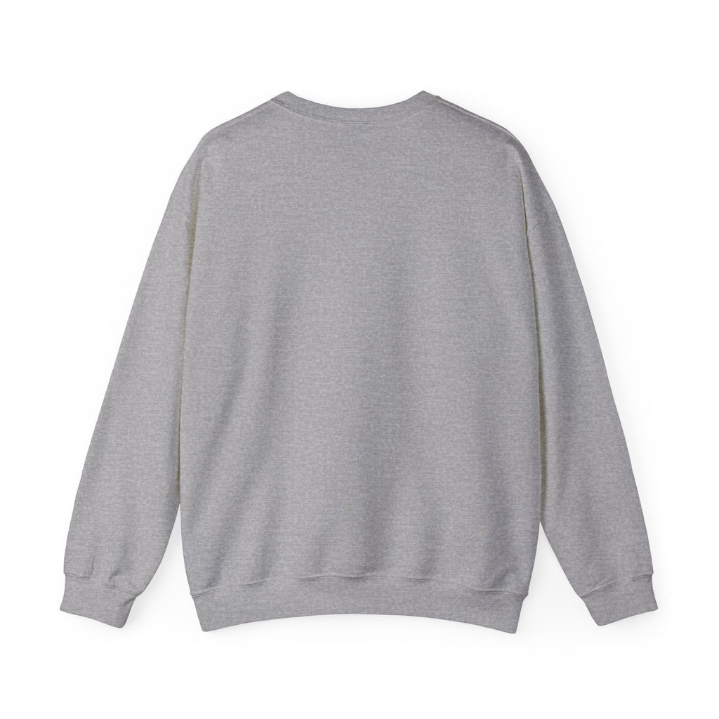 Crewneck Sweatshirt with Vintage Ghost Town Illustration — Western Desert Landscape Pullover
